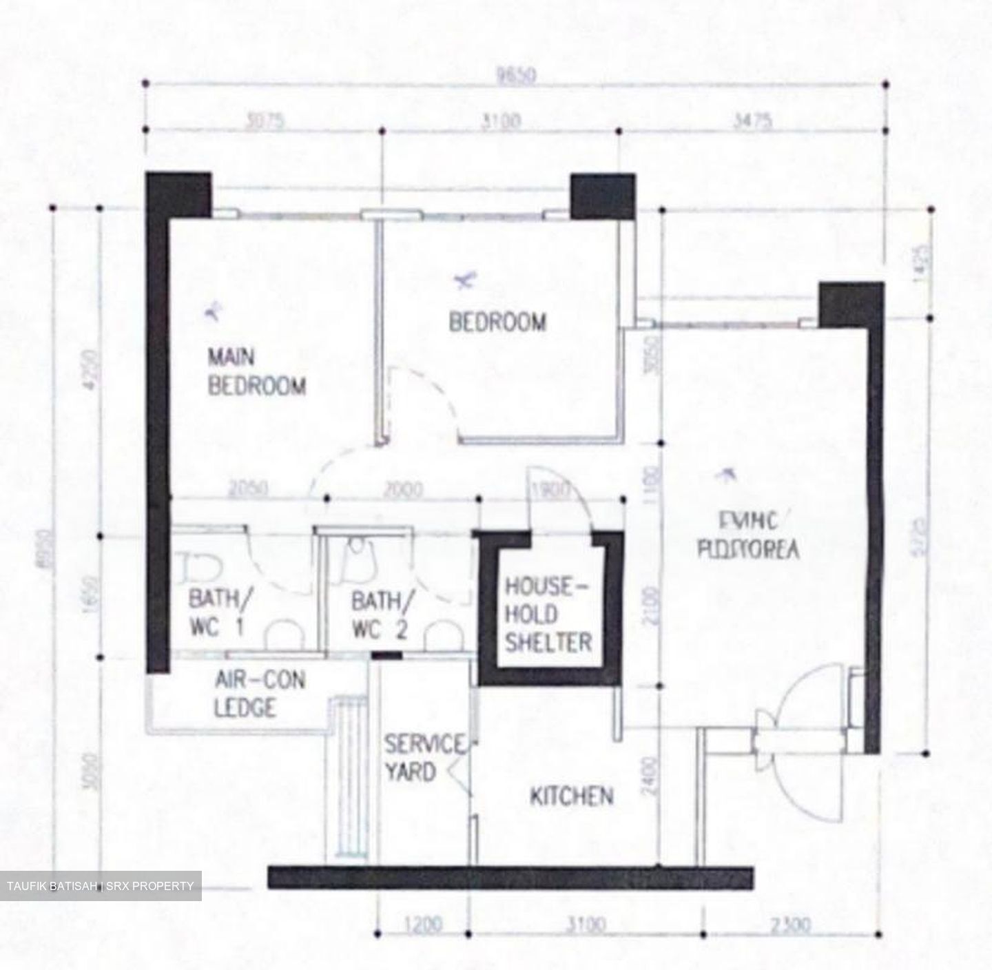 Blk 95B City Vue @henderson (Bukit Merah), HDB 3 Rooms #581967431